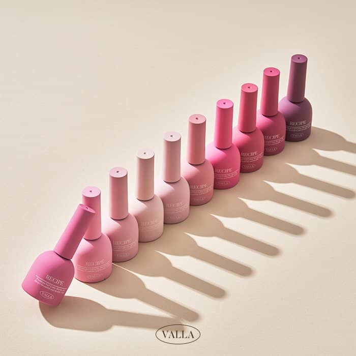 VALLA Solid Cool-Pink 10종 SET | Valla